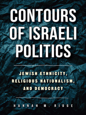 cover image of Contours of Israeli Politics